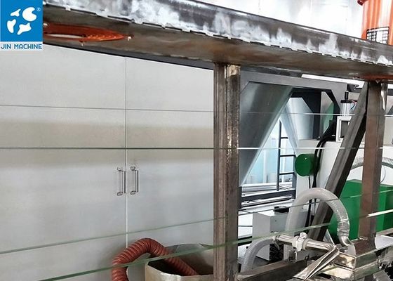 এসজিএস শংসাপত্র 800 কেজি / এইচ এসএস পিইটি স্ট্র্যাপ মেকিং মেশিন